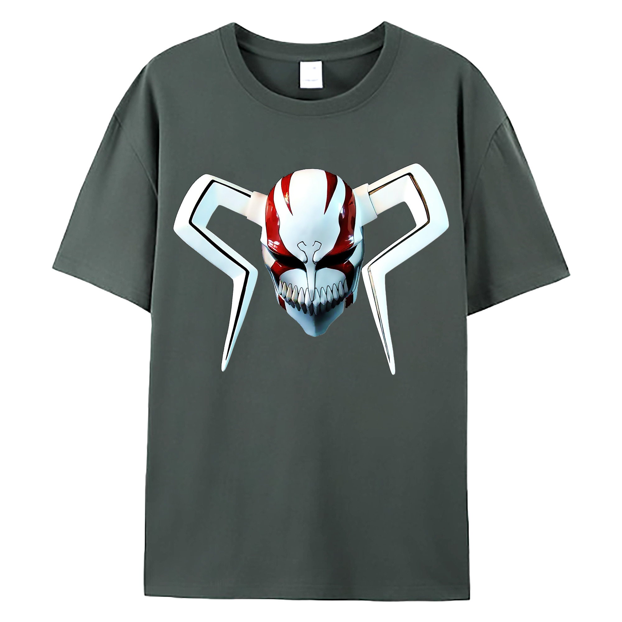 （画像用） ブリーチ 黒崎一護（くろさき いちご）BLEACH Kurosaki Ichigo 綿100％ メンズ半袖Tシャツ｜肌触りやわらか＆通気性